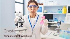  Presentation with pink ribbon - 