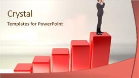  Presentation with future forward - PPT layouts enhanced with ancient brick brown old temple in thailand background and a light blue colored foreground