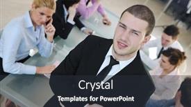  Presentation with new business ideas - Amazing slides having young business people group have meeting at conference room and have discusion about new ideas plans and problems backdrop and a tawny brown colored foreground