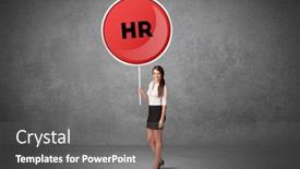  Presentation with traffic - Presentation enhanced with young-business-person-holdig-traffic background and a gray colored foreground