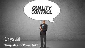  Presentation with road quality - Presentation with young-business-person-in-casual background and a gray colored foreground