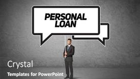  Presentation with business casual - Audience pleasing slides consisting of young-business-person-in-casual backdrop and a gray colored foreground