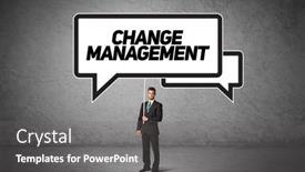  Presentation with business casual - Beautiful PPT theme featuring young-business-person-in-casual backdrop and a gray colored foreground