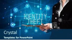  Presentation with digital identity - Slide set enhanced with shows the digital sign identity background and a ocean colored foreground