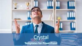  Presentation with birthday in word - Colorful slide deck enhanced with job anniversary - young businessman celebrating birthday alone backdrop and a ocean colored foreground