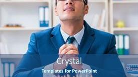  Presentation with alone - Colorful PPT theme enhanced with young-businessman-celebrating-birthday-alone backdrop and a ocean colored foreground