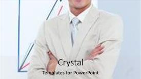  Presentation with company presentation - Amazing slide deck having young-businessman-giving-a-presentation backdrop and a light gray colored foreground