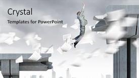  Presentation with gap - Colorful slide set enhanced with rich outweighs poor haves or backdrop and a cream colored foreground.