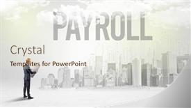  Presentation with hat - PPT layouts having young-businessman-with-hard-hat background and a sky blue colored foreground