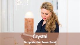  Presentation with alone - Presentation theme featuring young businesswoman is alone in the evening at home and searching in her address book to meet someone background and a coral colored foreground