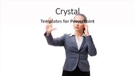  Presentation with white relativity theory - PPT theme having young businesswoman isolated on white background and a white colored foreground