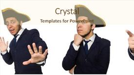  Presentation with captain america marvel - Amazing presentation theme having young captain isolated on white backdrop and a  colored foreground