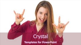  Presentation with woman in maze - Beautiful presentation featuring young casual crazy beautiful woman backdrop and a  colored foreground