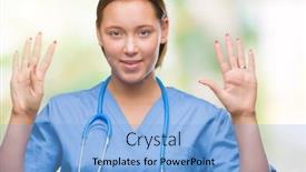  Presentation with medical smiling doctor - 