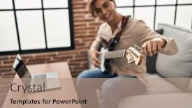  Presentation with guitar class - 