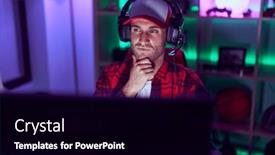  Presentation with video games playing - 