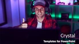  Presentation with video games playing - 