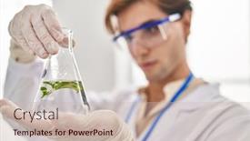  Presentation with test tube laboratory - 