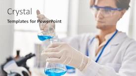  Presentation with test tube laboratory - 