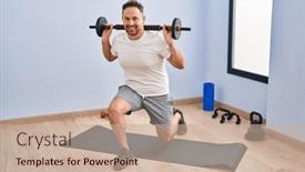  Presentation with exercise sport - 