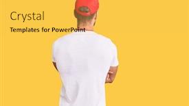  Presentation with whistle - Theme enhanced with young-caucasian-man-wearing-lifeguard background and a yellow colored foreground