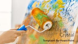  Presentation with paint roller - 