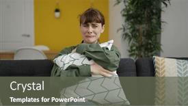  Presentation with woman crying - 