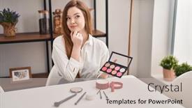  Presentation with blush - 