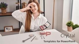  Presentation with blush - 