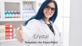  Presentation with shake hand - 