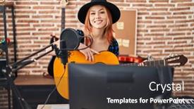  Presentation with music classic - 