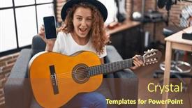  Presentation with music classic - 