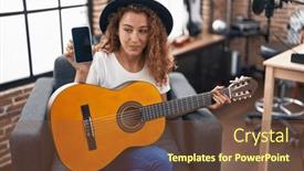  Presentation with music classic - 