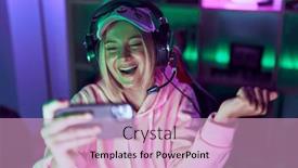  Presentation with video games playing - 