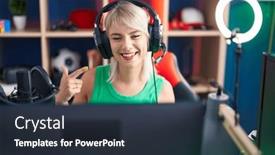  Presentation with video games playing - 