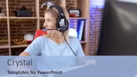  Presentation with video games playing - 