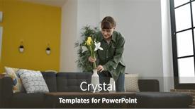  Presentation with flowers vase - 