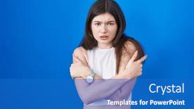  Presentation with winter blue - 