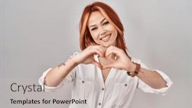  Presentation with heart love - 