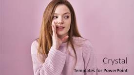  Presentation with talk - 