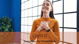  Presentation with hands heart - 