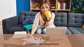  Presentation with student writing - 