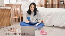  Presentation with student writing - 