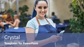  Presentation with waitress - 