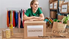  Presentation with volunteer - 