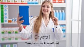  Presentation with pharmacy tablet - 