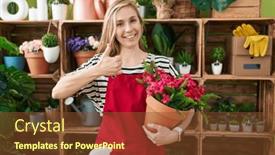  Presentation with young plant - 