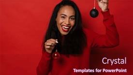  Presentation with christmas black - 