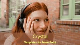  Presentation with music headphones - 