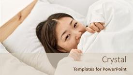  Presentation with chinese chinese - PPT theme with young-chinese-girl-covering background and a lemonade colored foreground